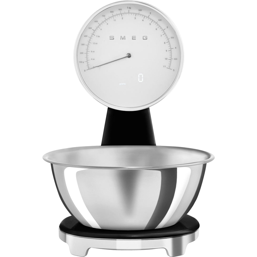 Smeg Smeg Retro Køkkenvægt, sort ❤ produktbillede (Køkkenvægt)