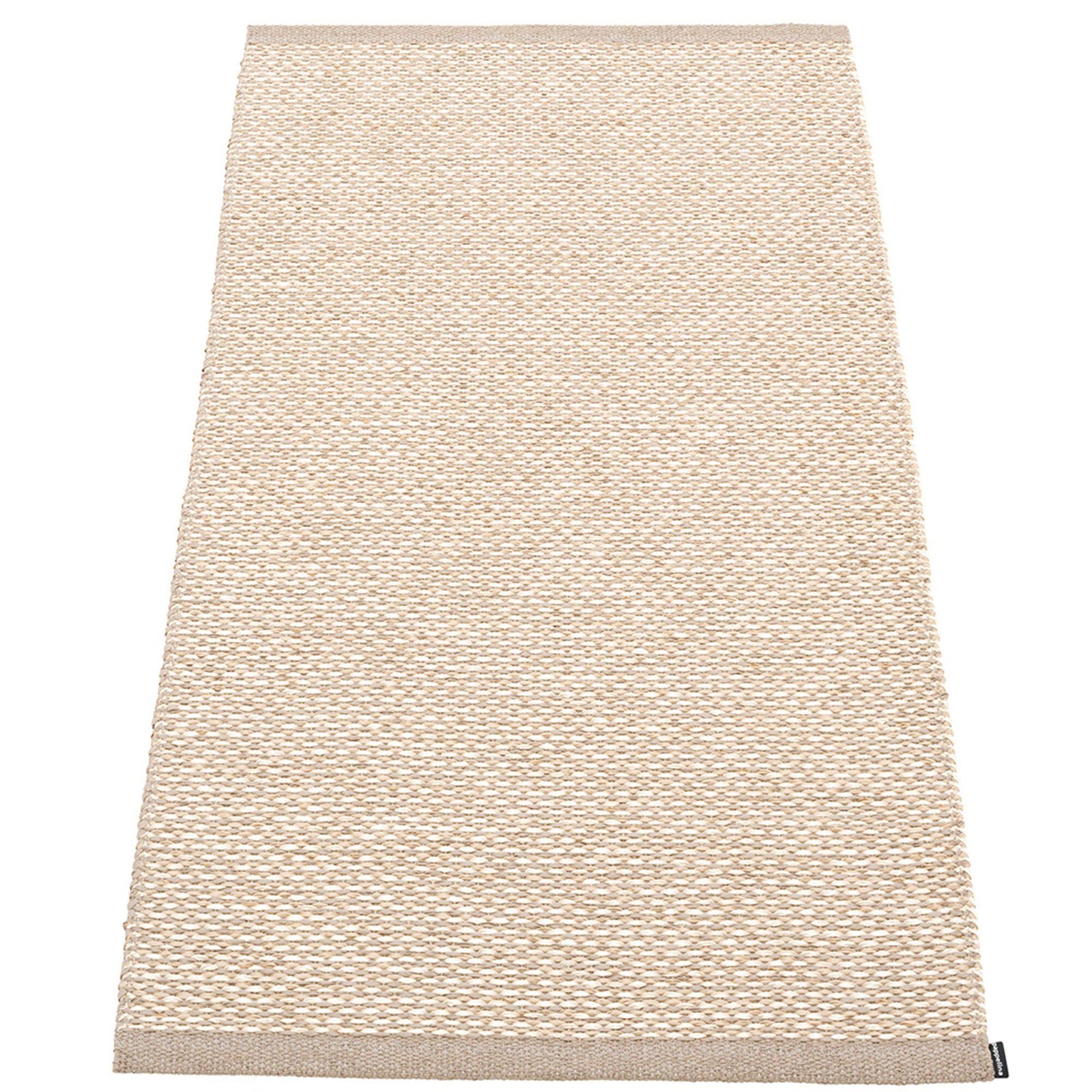 Pappelina Pappelina Gulvtæppe Effi, 70 x 200 cm., mud – produktfoto (Tæpper)