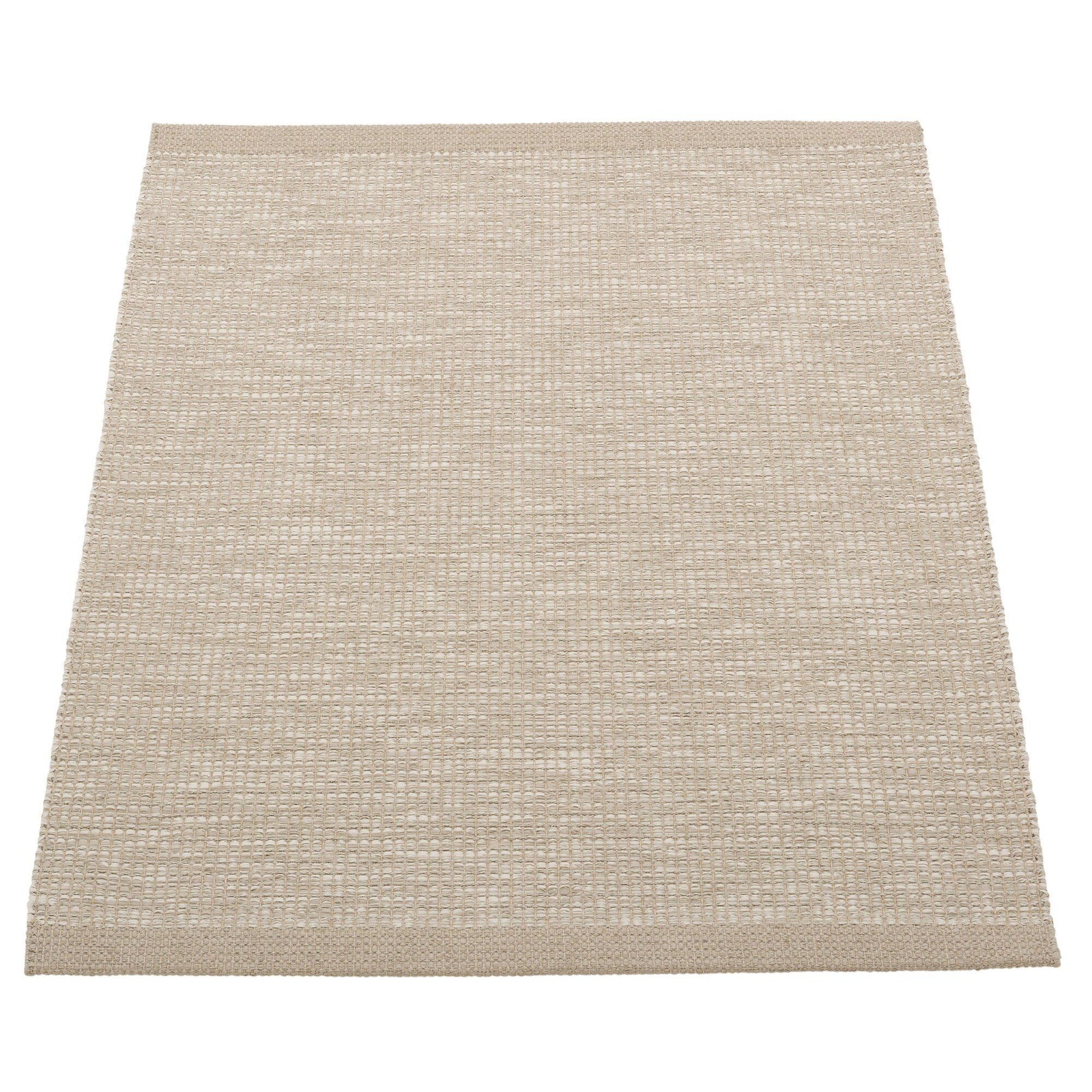 Pappelina Pappelina Sam gulvtæppe 90x70 cm, dark linen/linen – produktvisning (Tæpper)