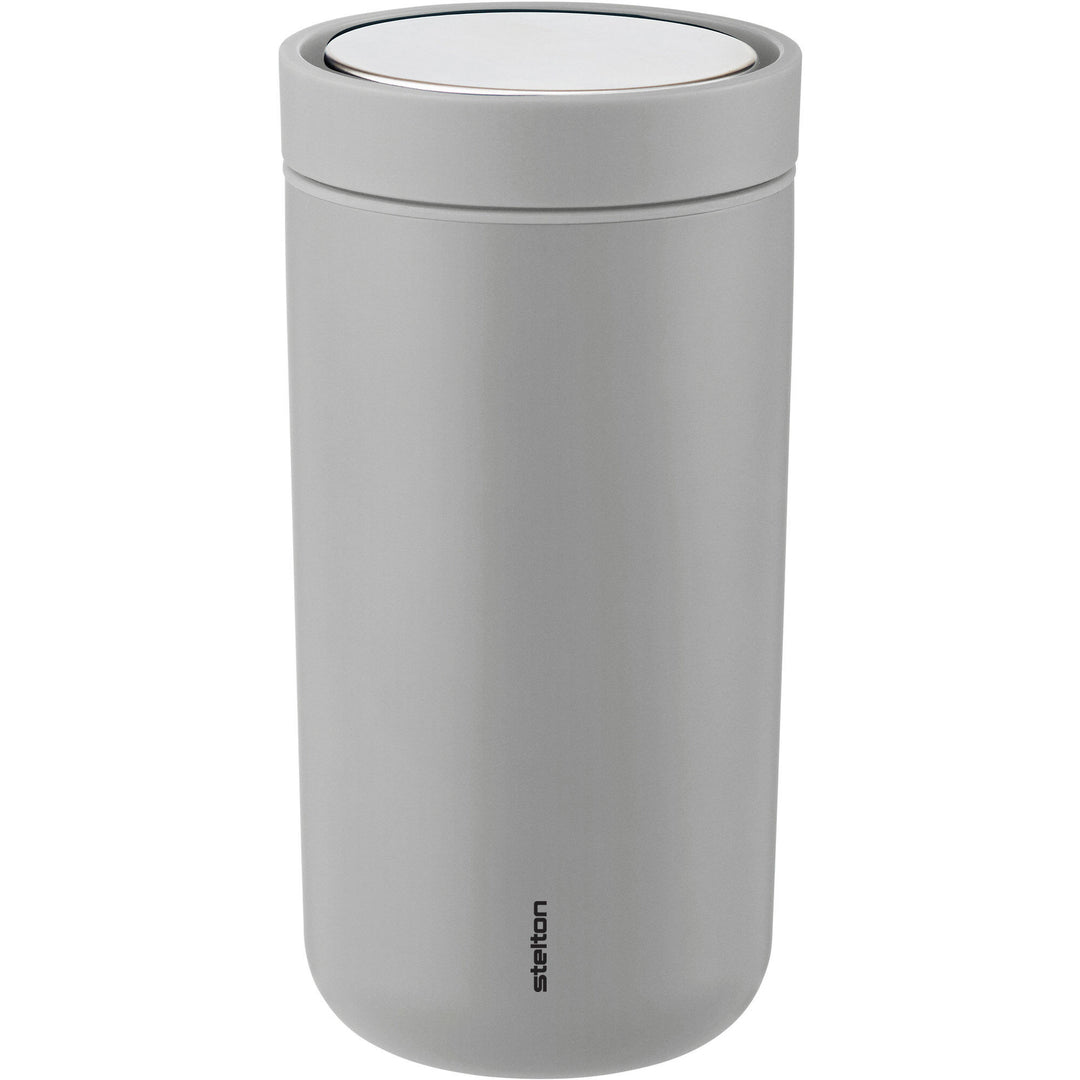 Stelton Stelton To Go Click Steel termokop 0,2 liter, lysegrå – produktvisning (Termokop)