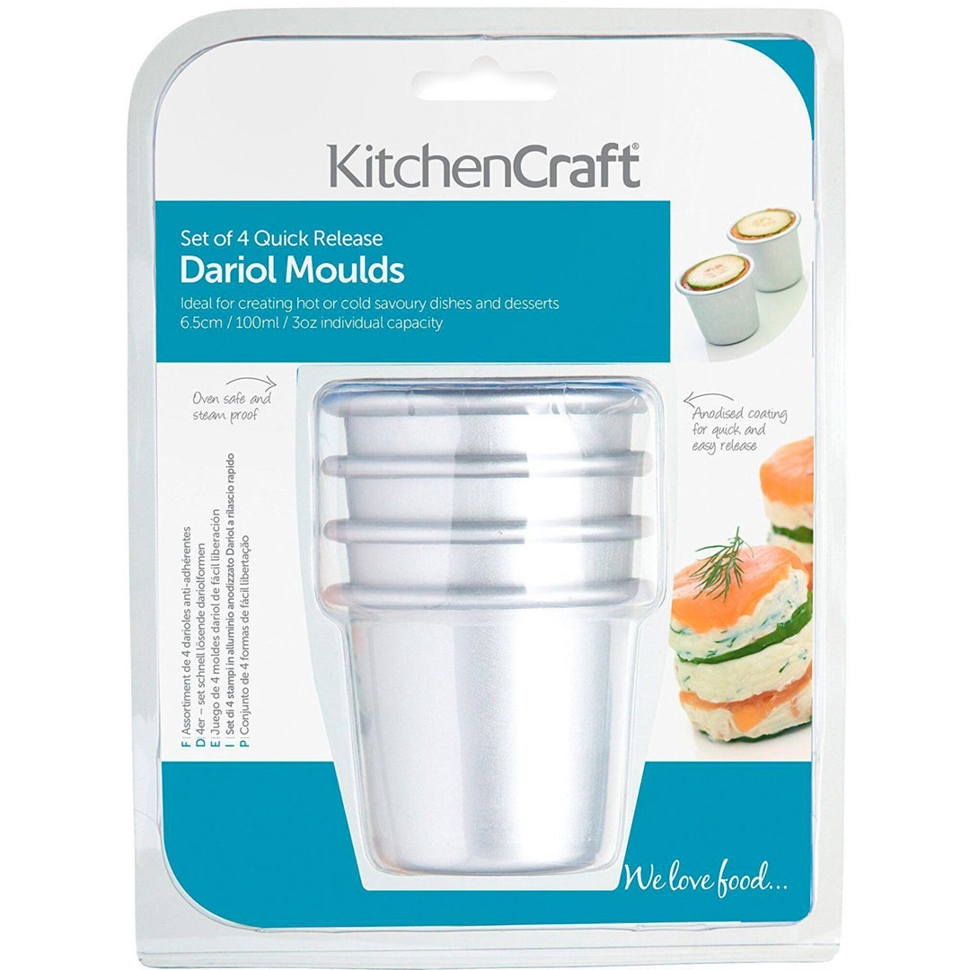 KitchenCraft KitchenCraft Forme 4 stk. – billede i brug (Kageform)