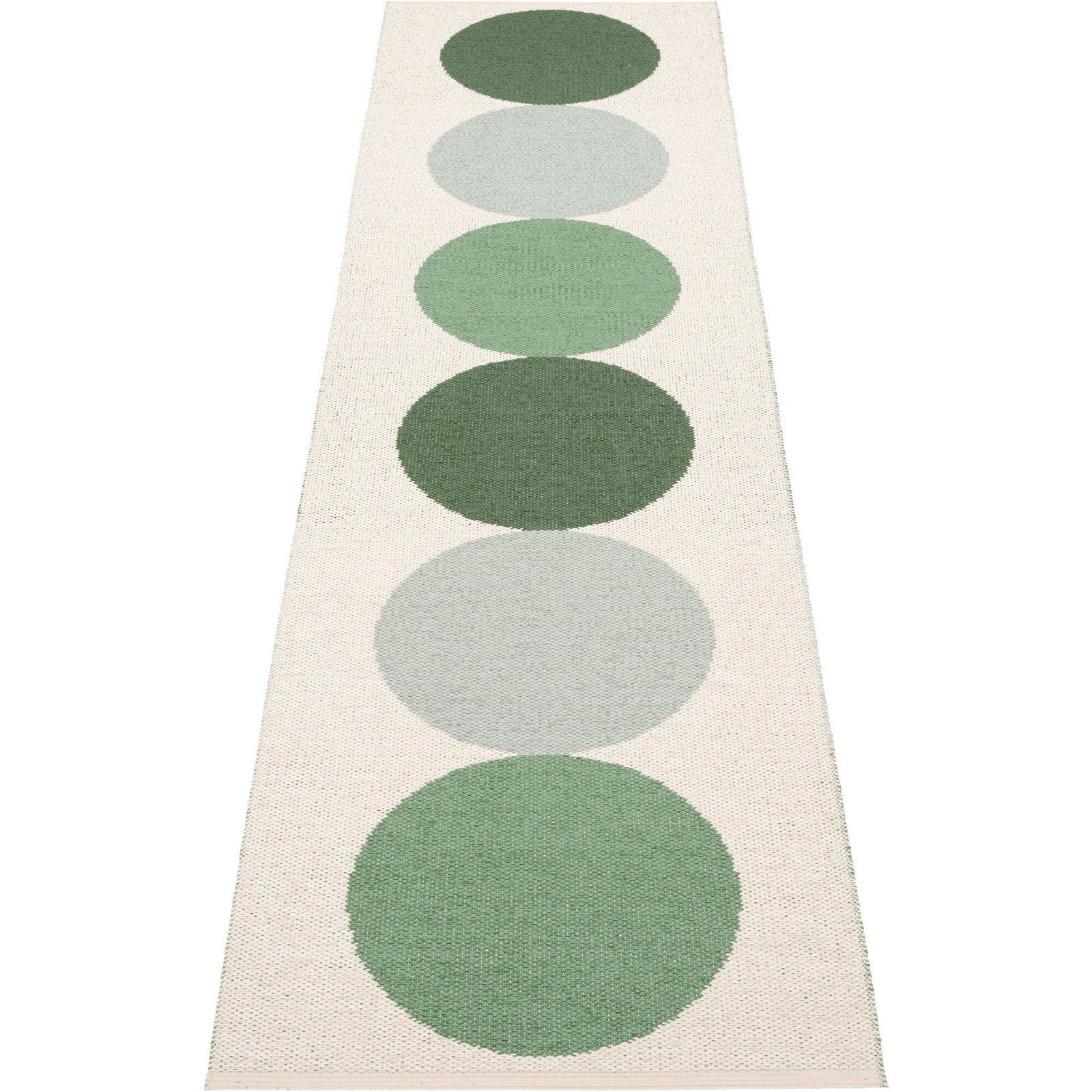Pappelina Pappelina Otto plasttæppe 70 x 280 cm, herb – billede i brug (Tæpper)