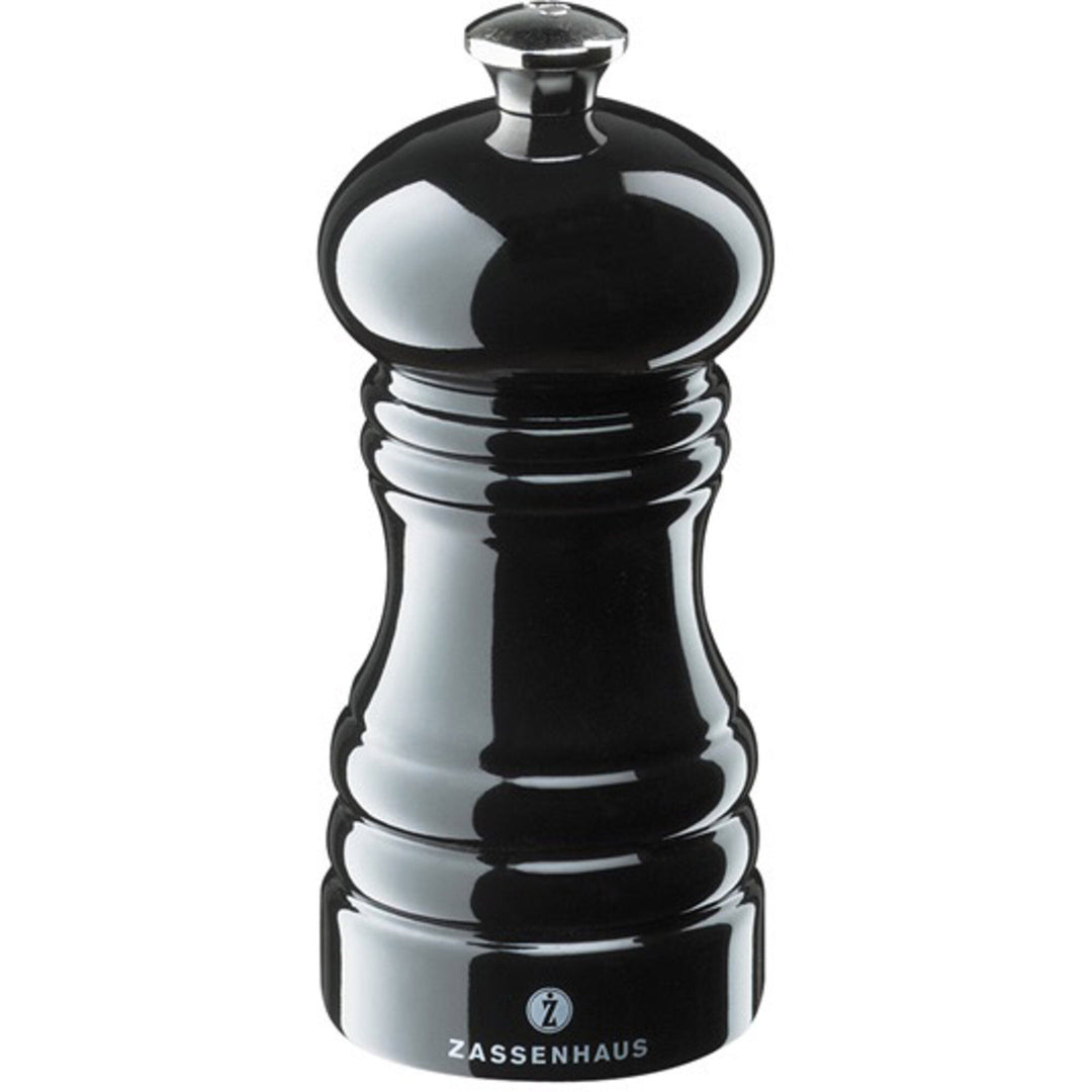 Zassenhaus Zassenhaus Berlin Saltkværn 12 cm. Sort Blank ❤ detaljebillede (Saltkværn)