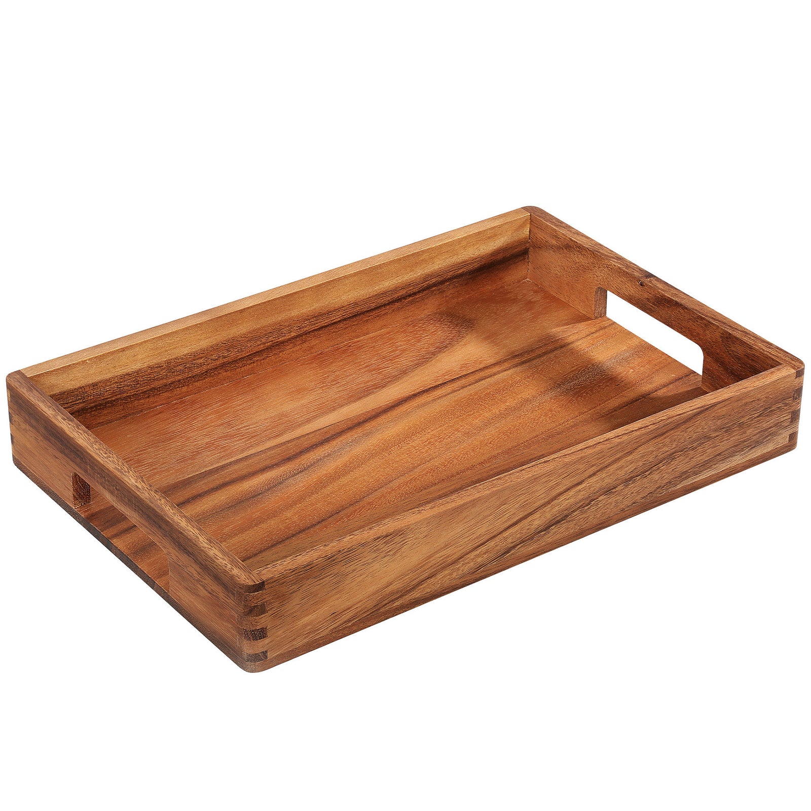 Zassenhaus Zassenhaus Serveringsbakke 42x28x6 cm, akacietræ – detaljebillede (Serveringsbakke)