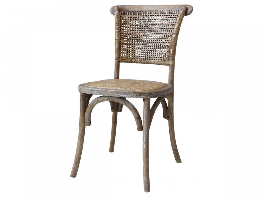 Produktbillede af CHIC ANTIQUE FRANSK STOL M/FLETSÆDE/RYG 88 i premium kvalitet