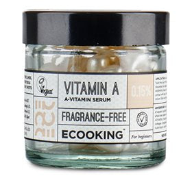 Produktbillede af Ecooking A-Vitamin 0,15% 60 kap. på tilbud