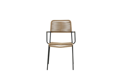 Venture Home - Lindos - Spisebordstol Sæt af 2 stk.- Sort alu / polyester reb ❤ Kæmpe udvalg i Venture Home ❤ Billig fragt og hurtig levering 2 - 5 hverdage - Varenummer: BGH-47933624811850 / Ean: '7350107081420 på lager - Udsalg på Alle produkter (Lagerbeholdning er større end 1) Spar op til 61% - Over 1312 kendte brands på udsalg