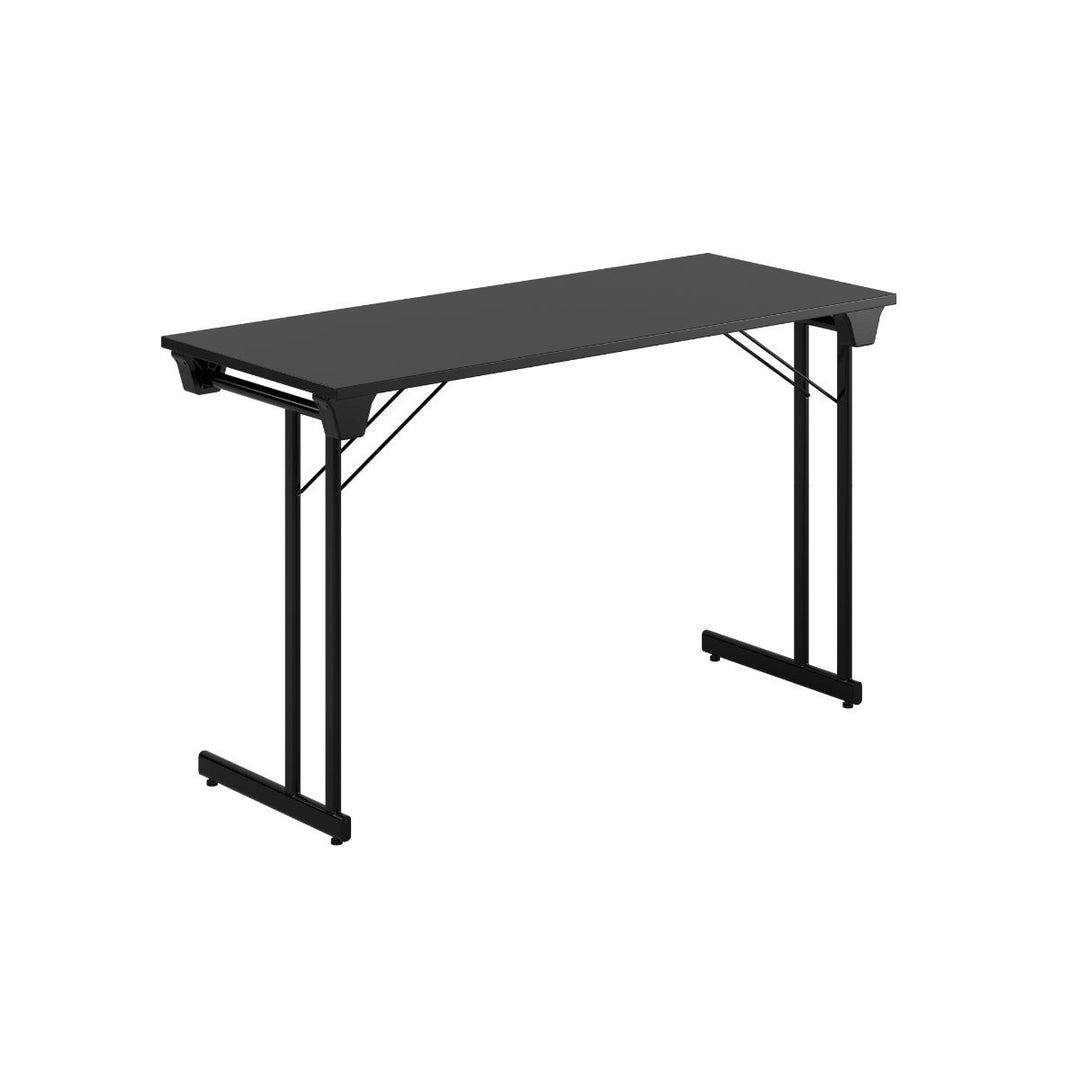 Produktbillede af Kongress Style 120x50cm Sammenklappeligt bord Sort sort på tilbud