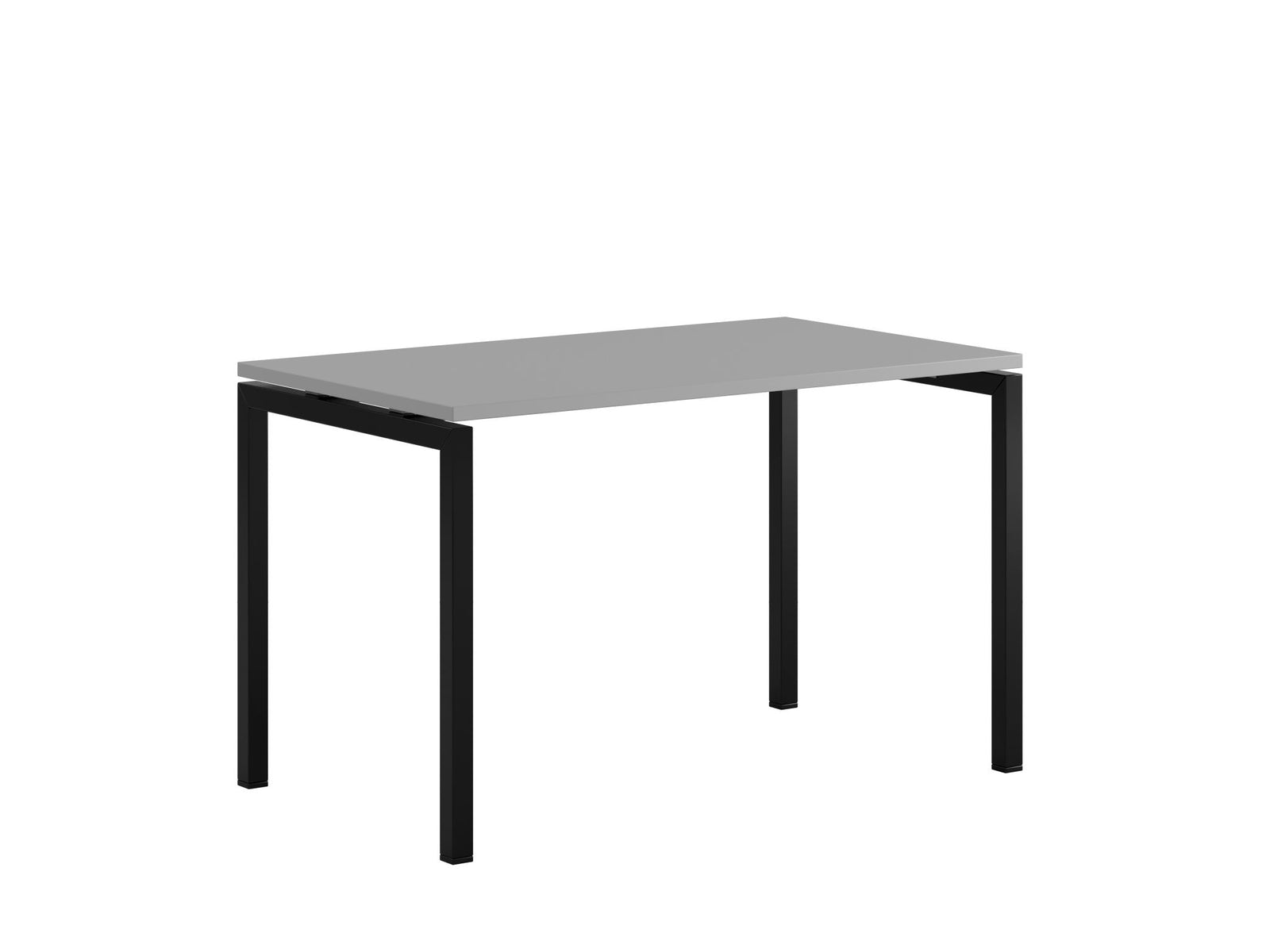 Produktbillede af Luna U Bord 120x70cm Grå-sort på tilbud