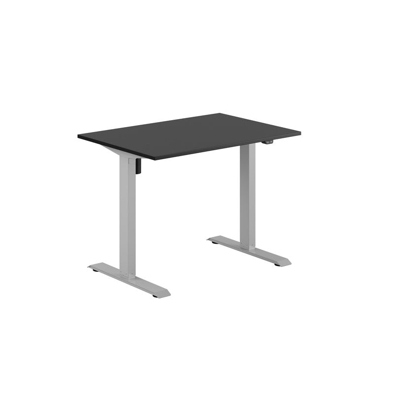 Produktbillede af EASY Hæve/Sænkebord m/1 motor 100x70cm Sort-grå på tilbud