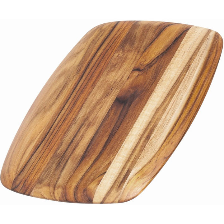 Produktbillede af Teak Haus Elegant Rektangulær Serverings- Og Skærebræt Lille 30,5 x 20 x 1,5 Cm på tilbud – premium kvalitet og detaljer