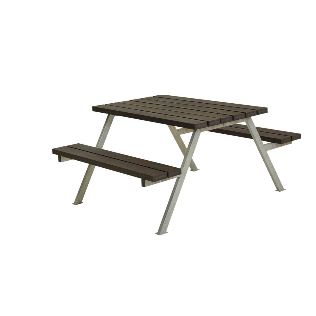 Produktbillede af Alpha Bord/Bænkesæt 118x161x73cm Gen. plast på tilbud