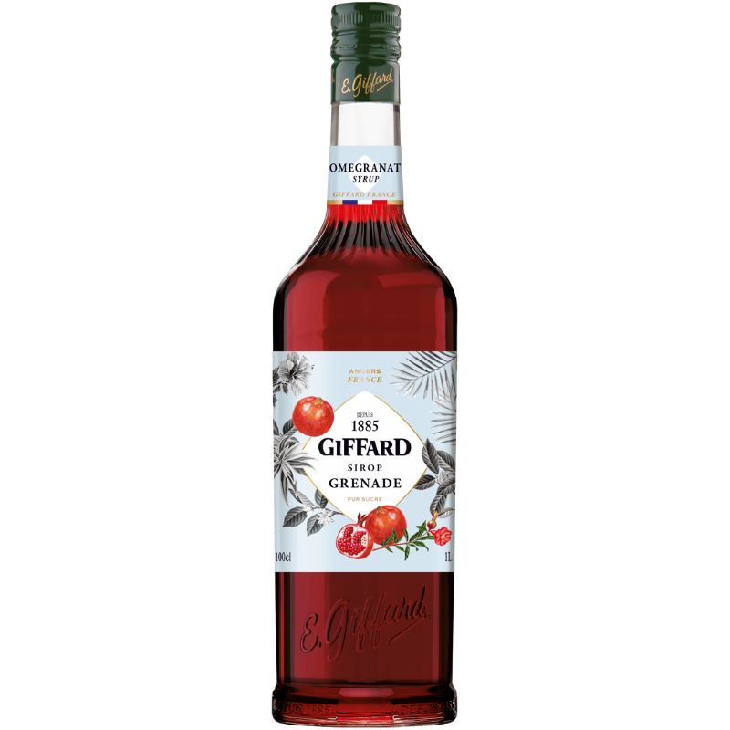 Produktbillede af Giffard Syrup Granatæble 1 Ltr på tilbud i premium kvalitet
