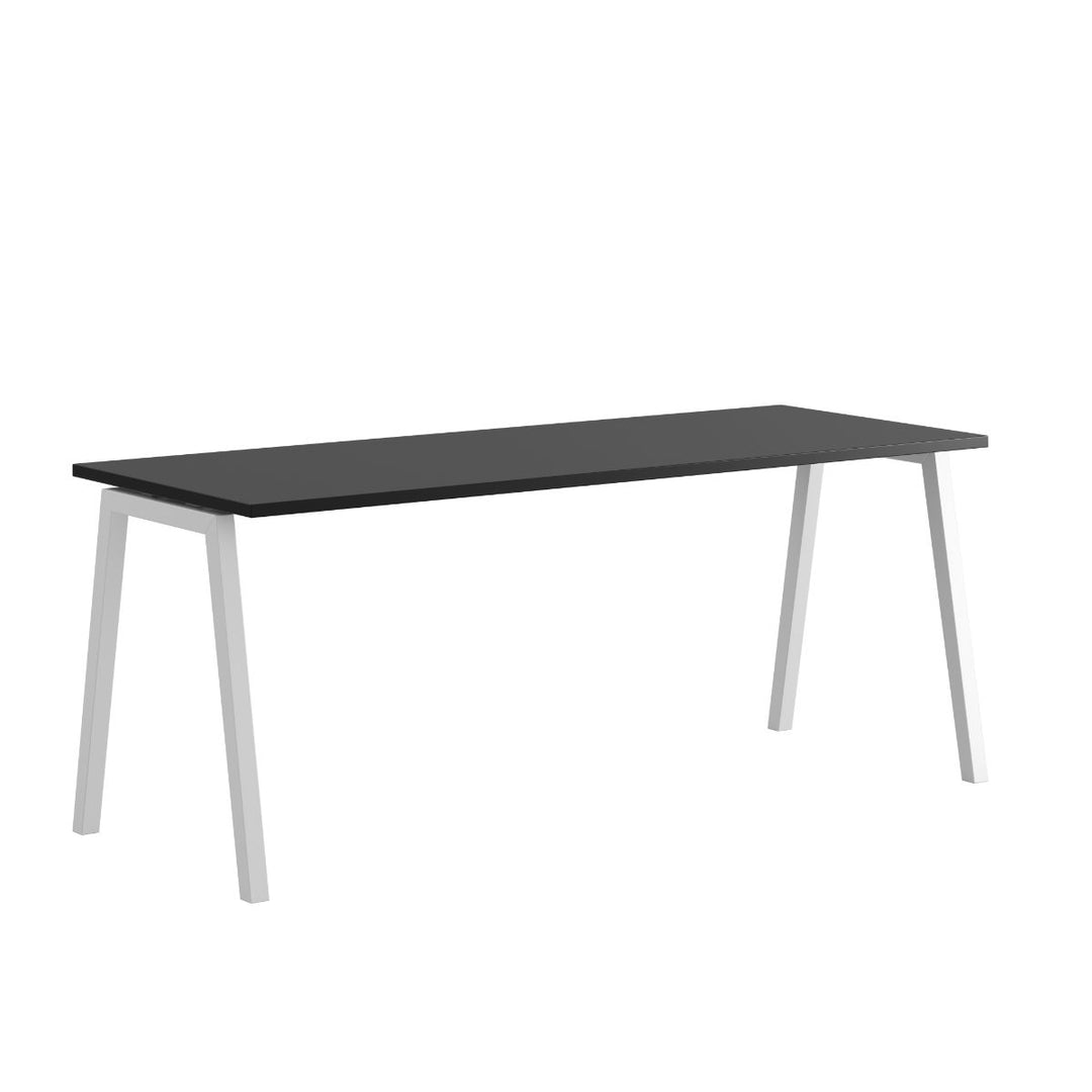Produktbillede af Luna A Bord 180x70cm Sort-hvid på tilbud