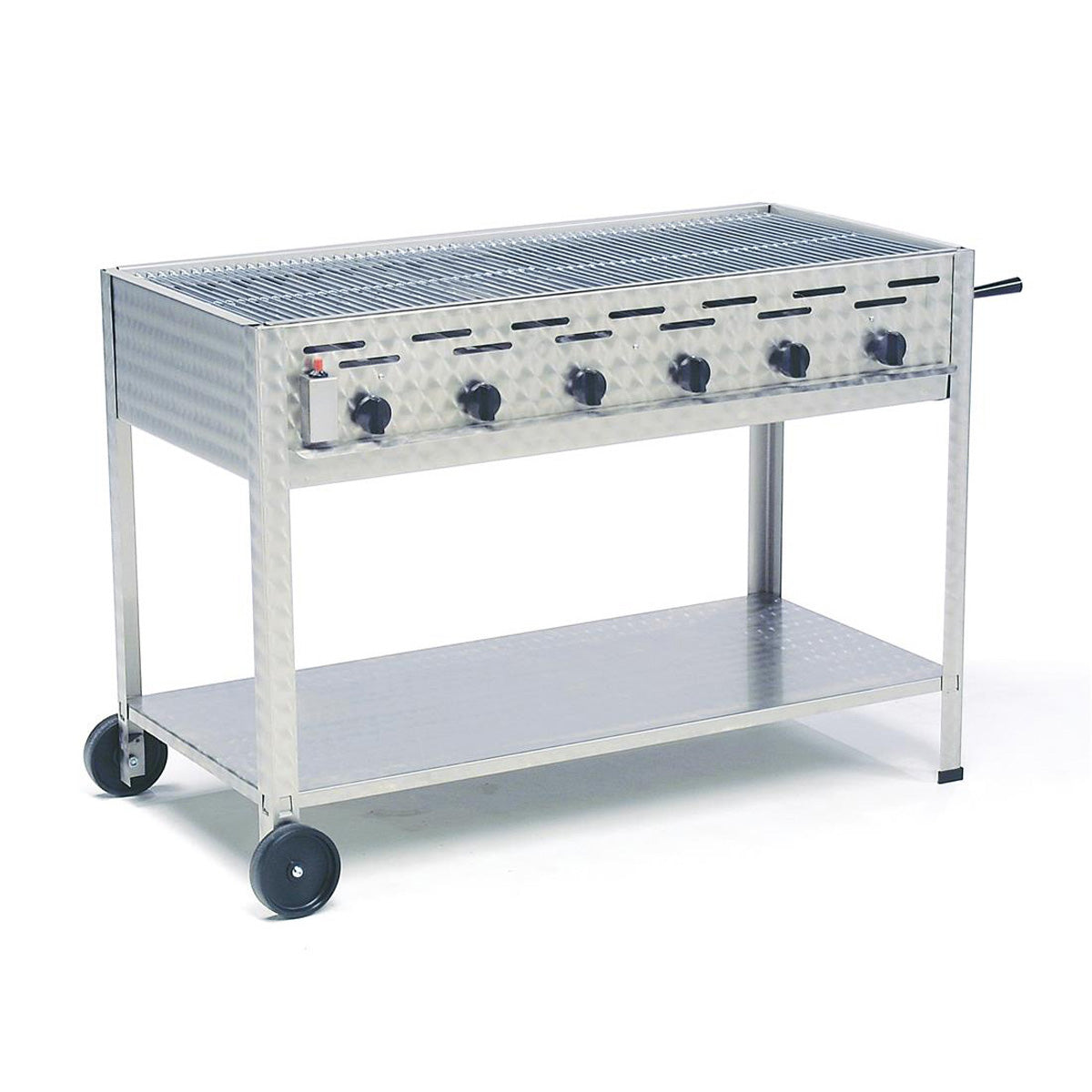 Produktbillede af Gasgrill 6 blus m/rist 30-37mb Komplet på tilbud