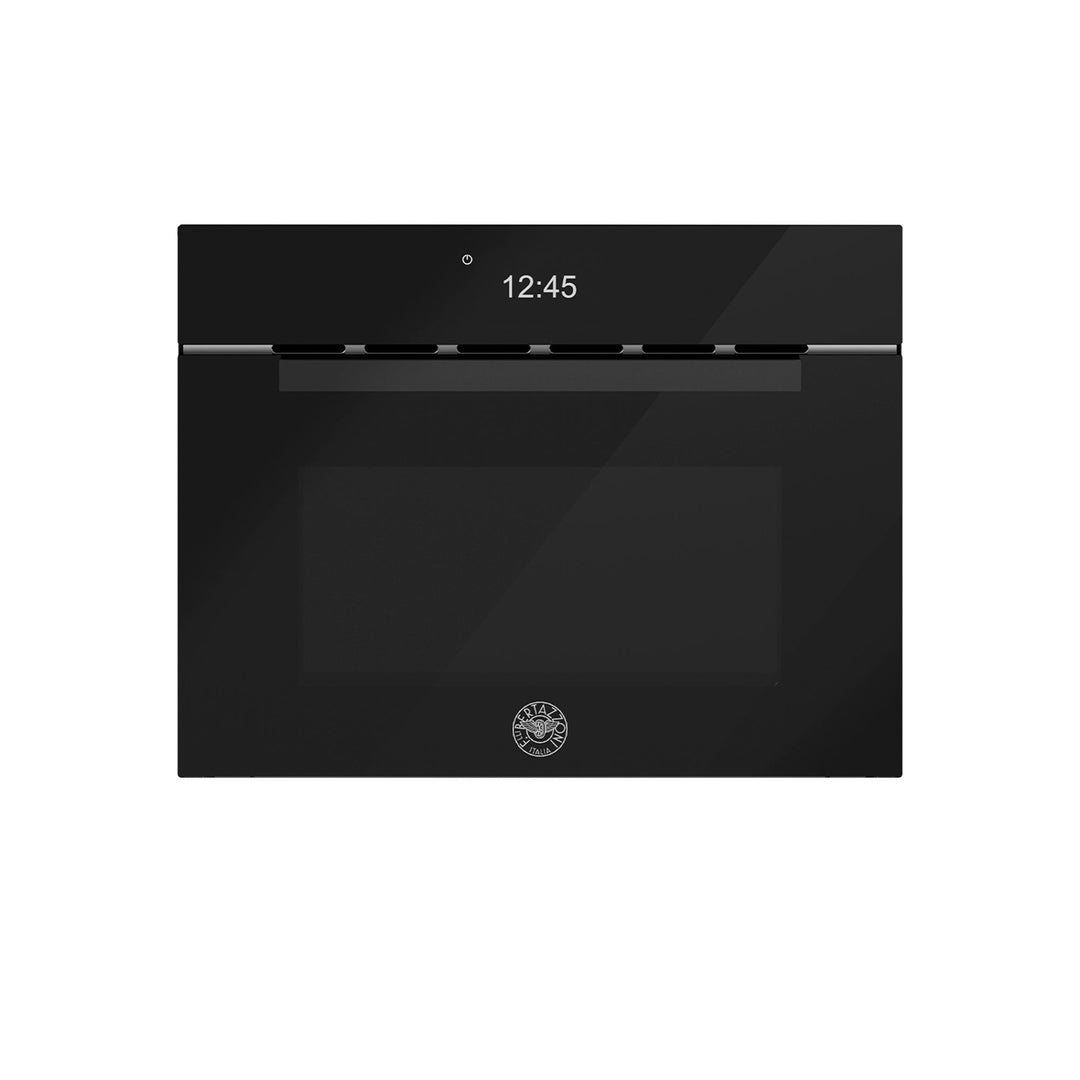 Bertazzoni Bertazzoni FMOD4077MTB3 Modern kombiovn med mikrobølgefunktion, sort glas – produktvisning (Kombinationsovn)