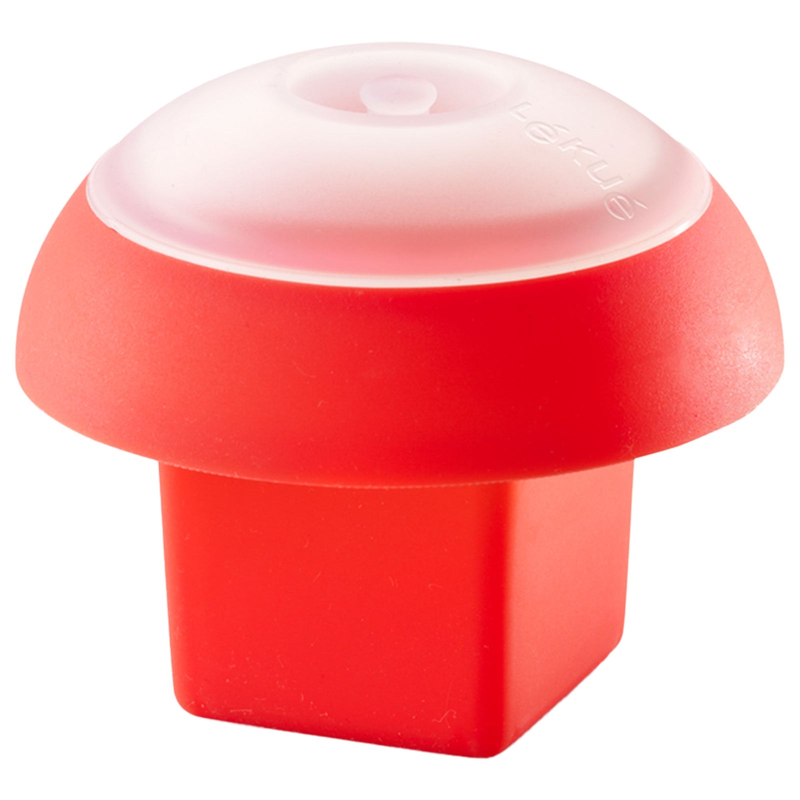 Lékué Lékué Firkantet æggepocherer, rød – detaljebillede (Æggeudstyr)