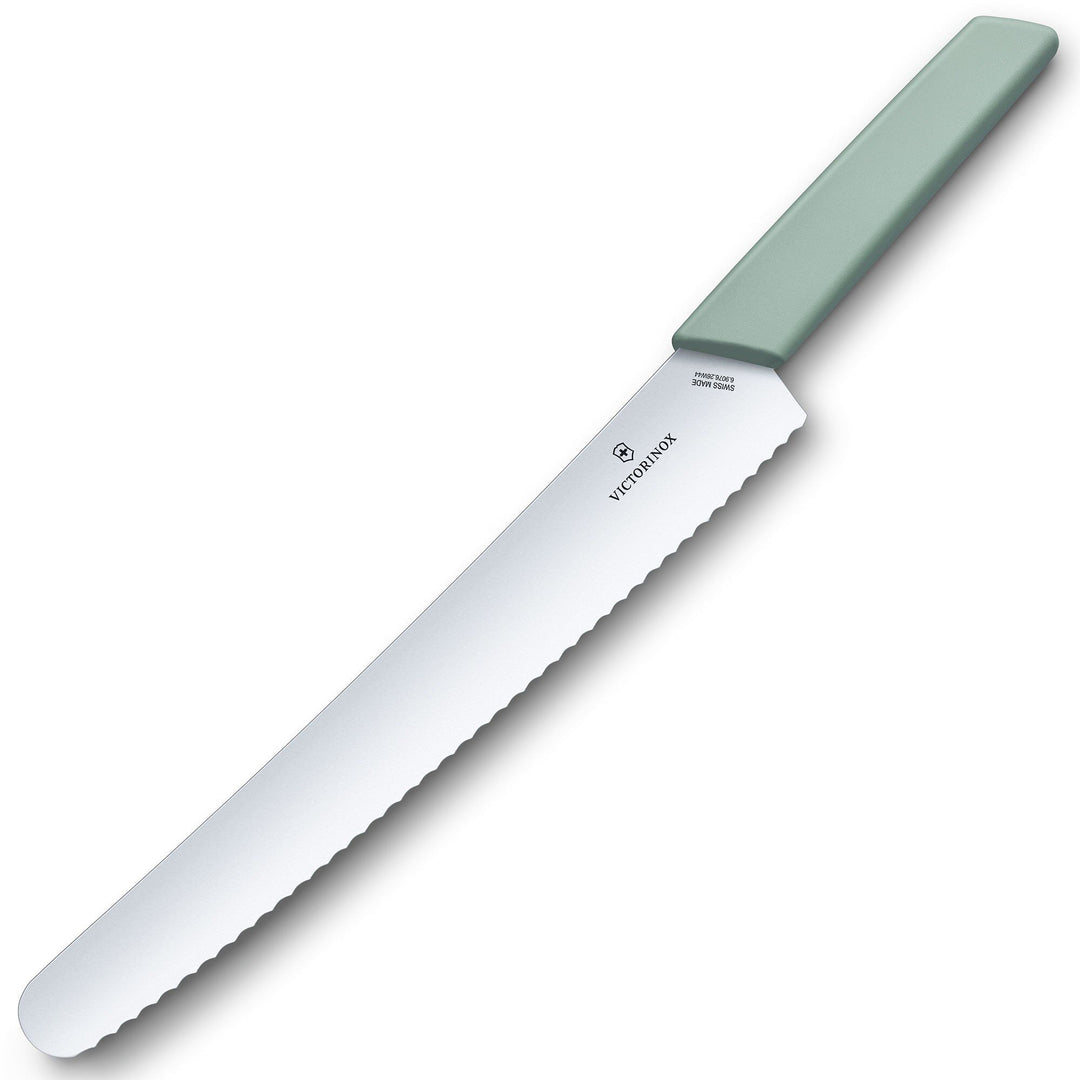 Victorinox Victorinox Swiss Modern brødkniv 26 cm, aqua – vinkelbillede (Brødknive)