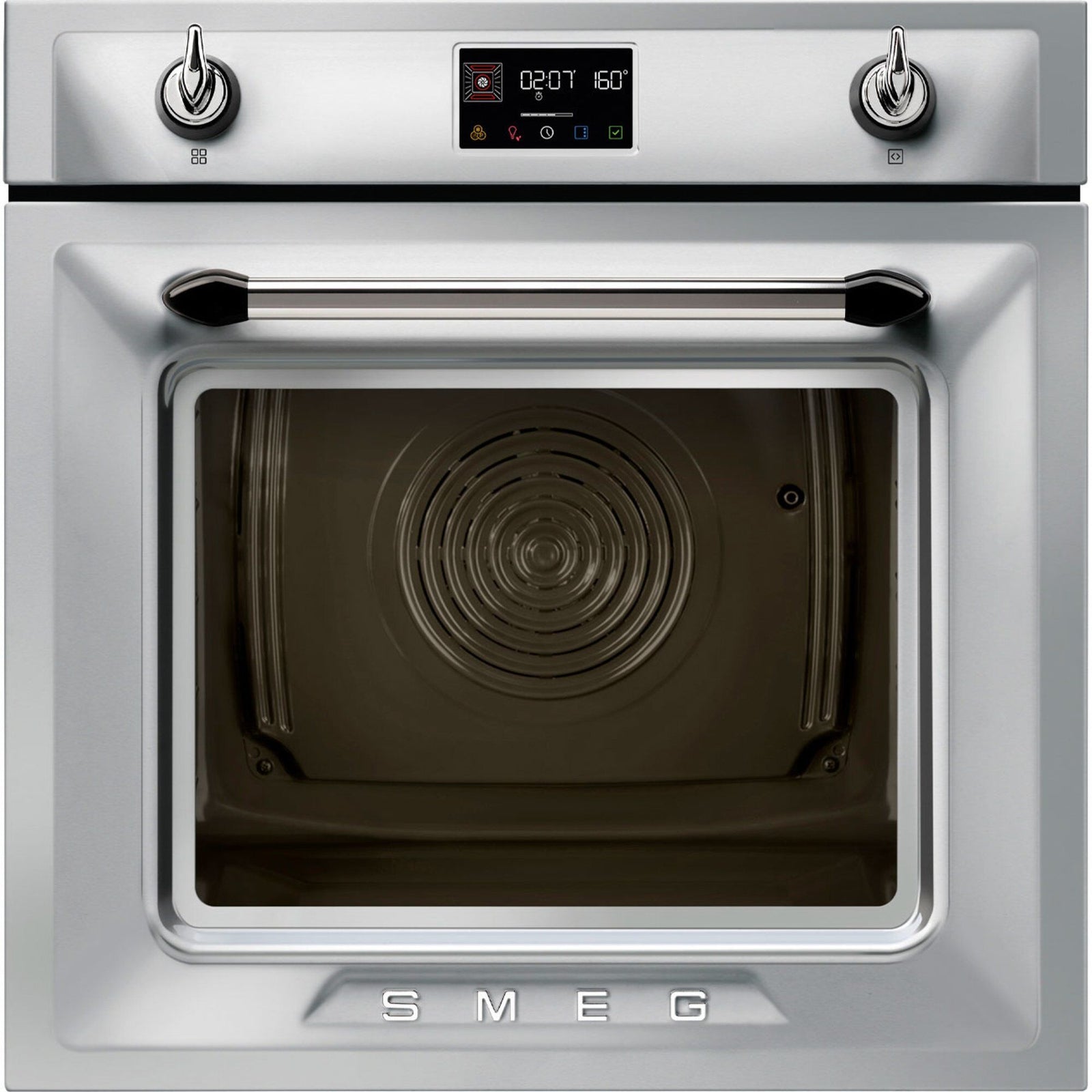 Smeg Smeg SOP6902S2P indbygningsovn 68 liter, rustfrit stål ❤ produktfoto i kategorien Kombinationsovn