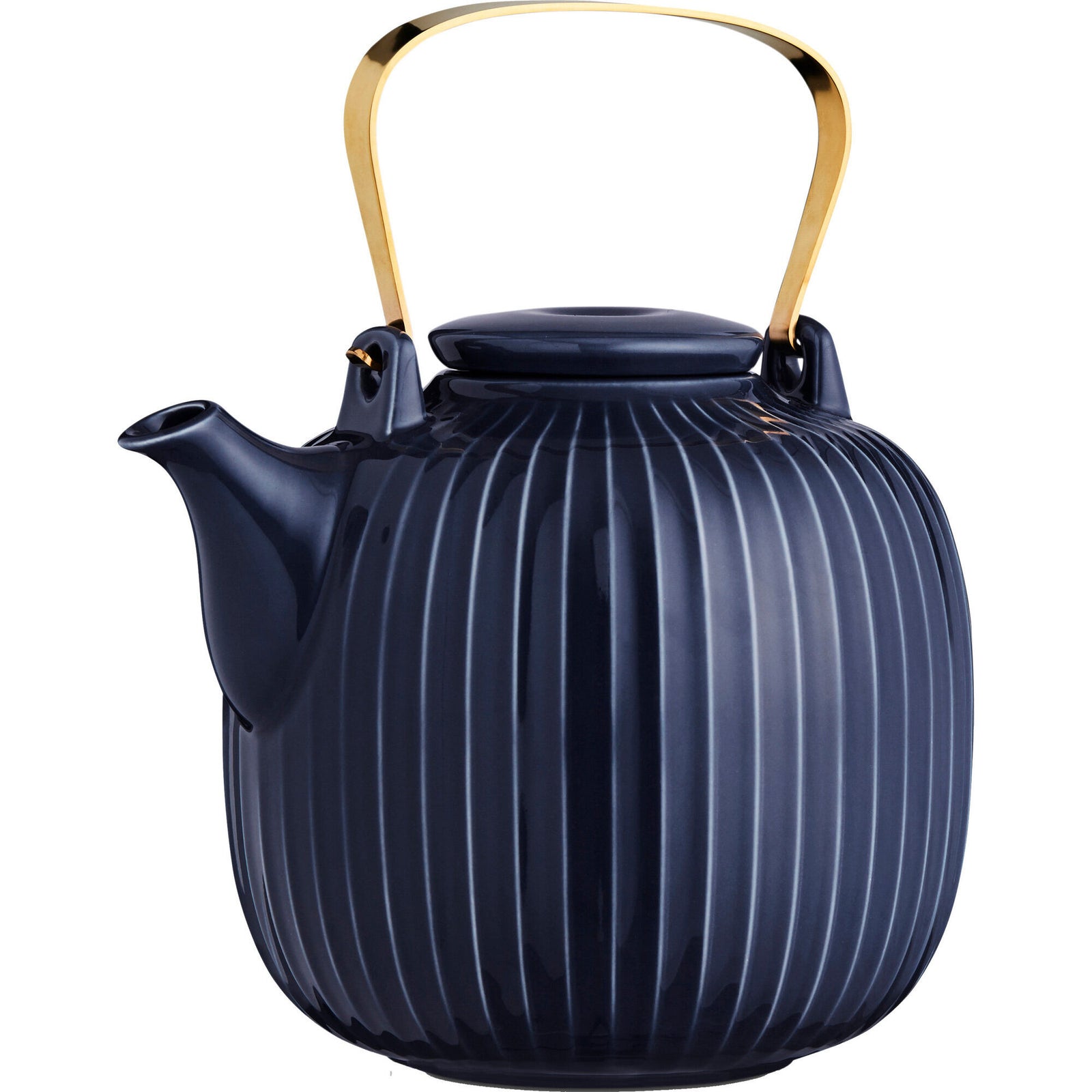 Kähler Kähler Hammershøi tekande indigo 1,2 L. ❤ frontbillede (Tekande)