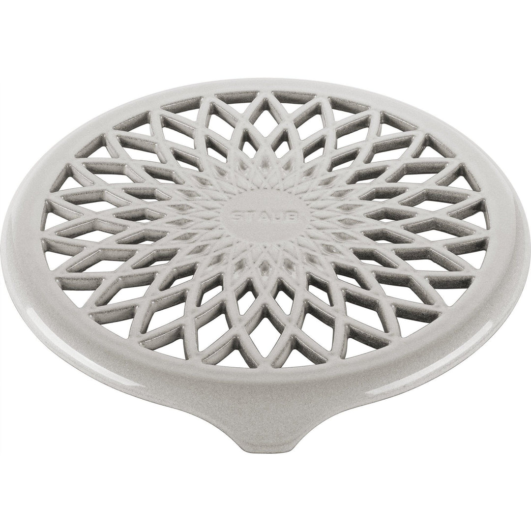 Staub Staub Lilie bordskåner 23 cm, white truffle – produktbillede (Grydelåg)