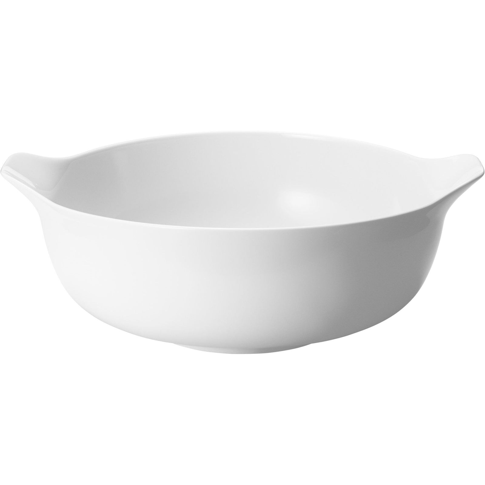 Georg jensen Georg jensen Koppel serveringsskål 22 cm, hvid – vinkelbillede (Serveringsskål)