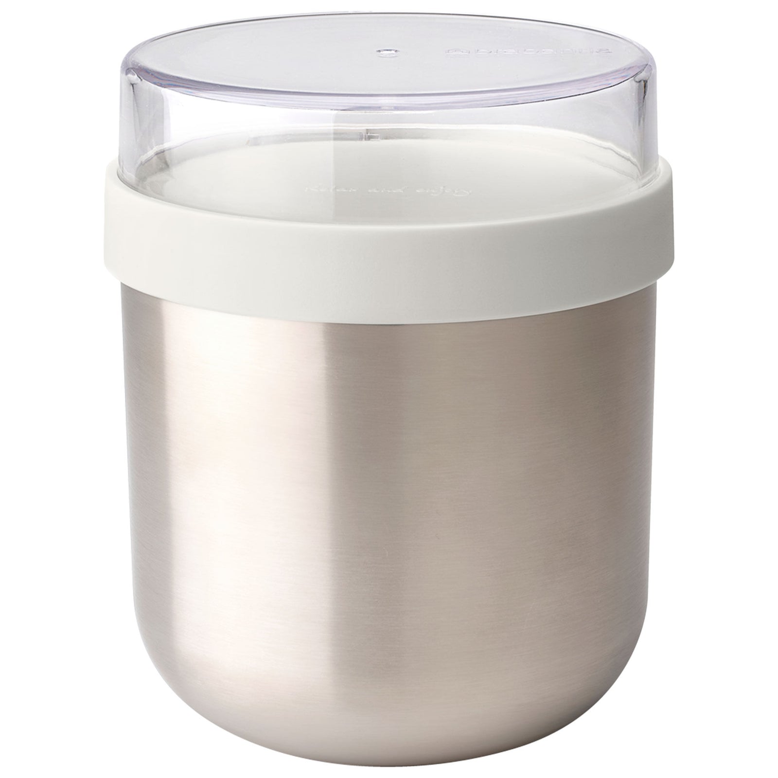 Brabantia Brabantia Make & Take termobeholder 0,5 liter, lysegrå – produktbillede (Termo madkasse)