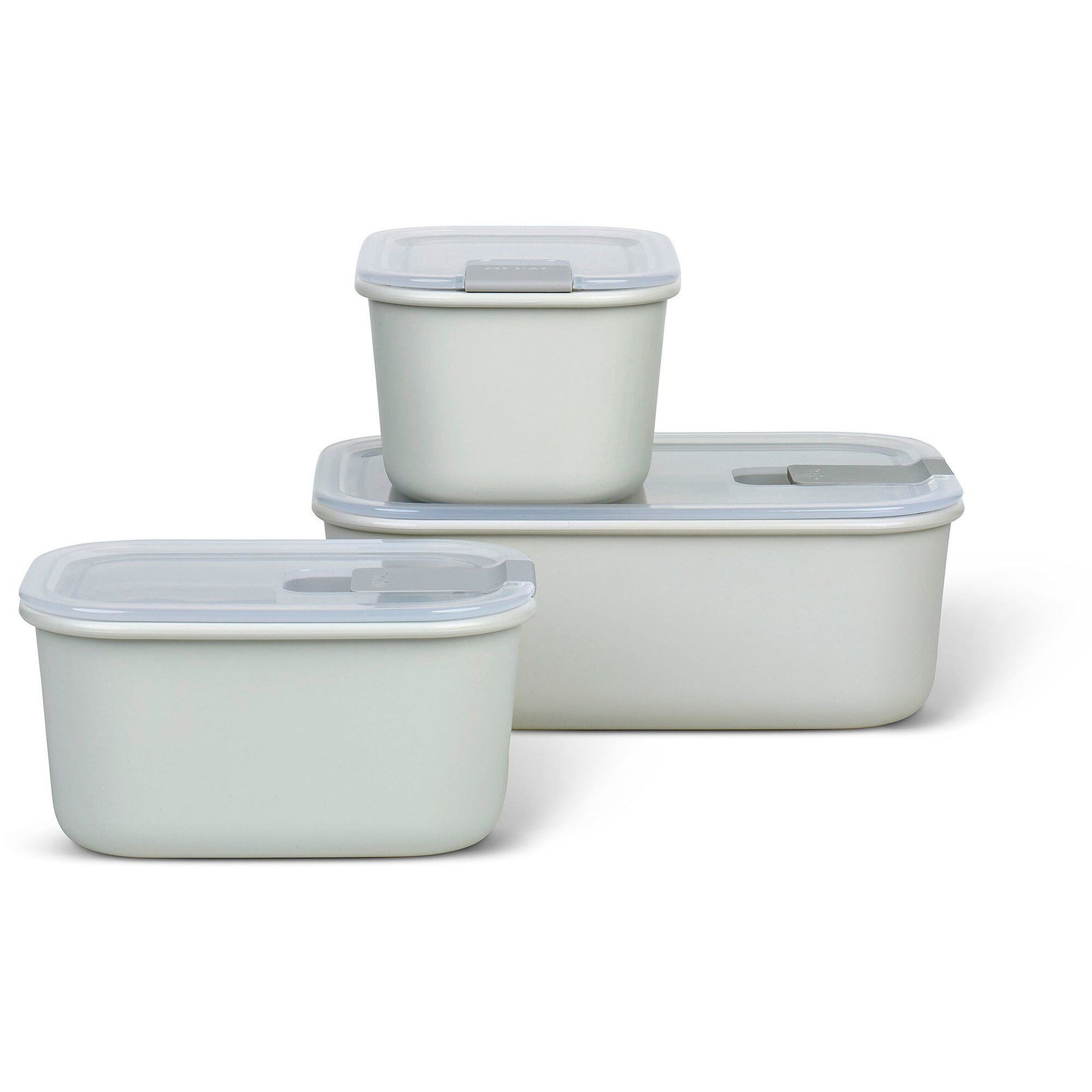 Mepal Mepal EasyClip opbevaringsbokse 3 stk., nordic white ❤ produktfoto (Opbevaringsboks)