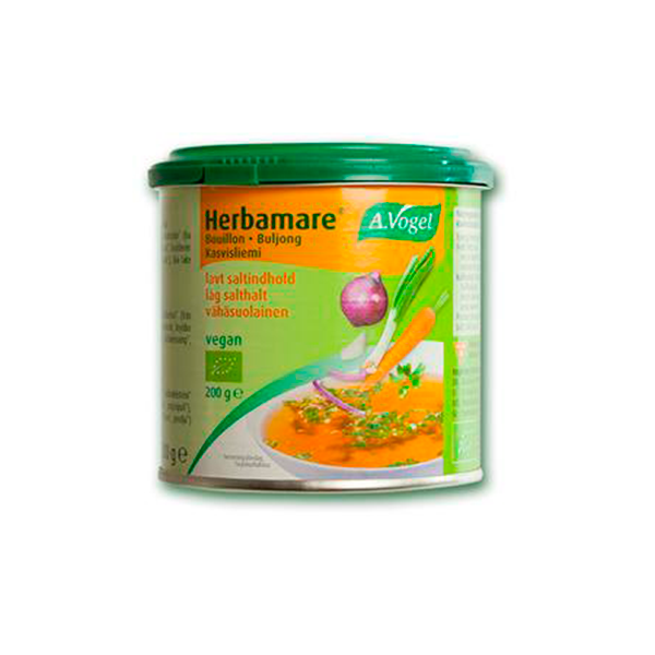 Produktbillede af A. Vogel Herbamare Urtebouillon Lavt saltindhold Ø 200 g. på tilbud
