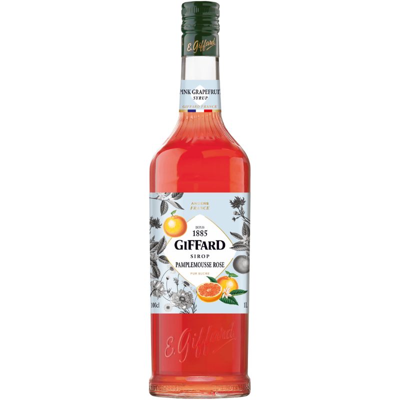 Produktbillede af Giffard Syrup Pink Grape 1 Ltr på tilbud i premium kvalitet