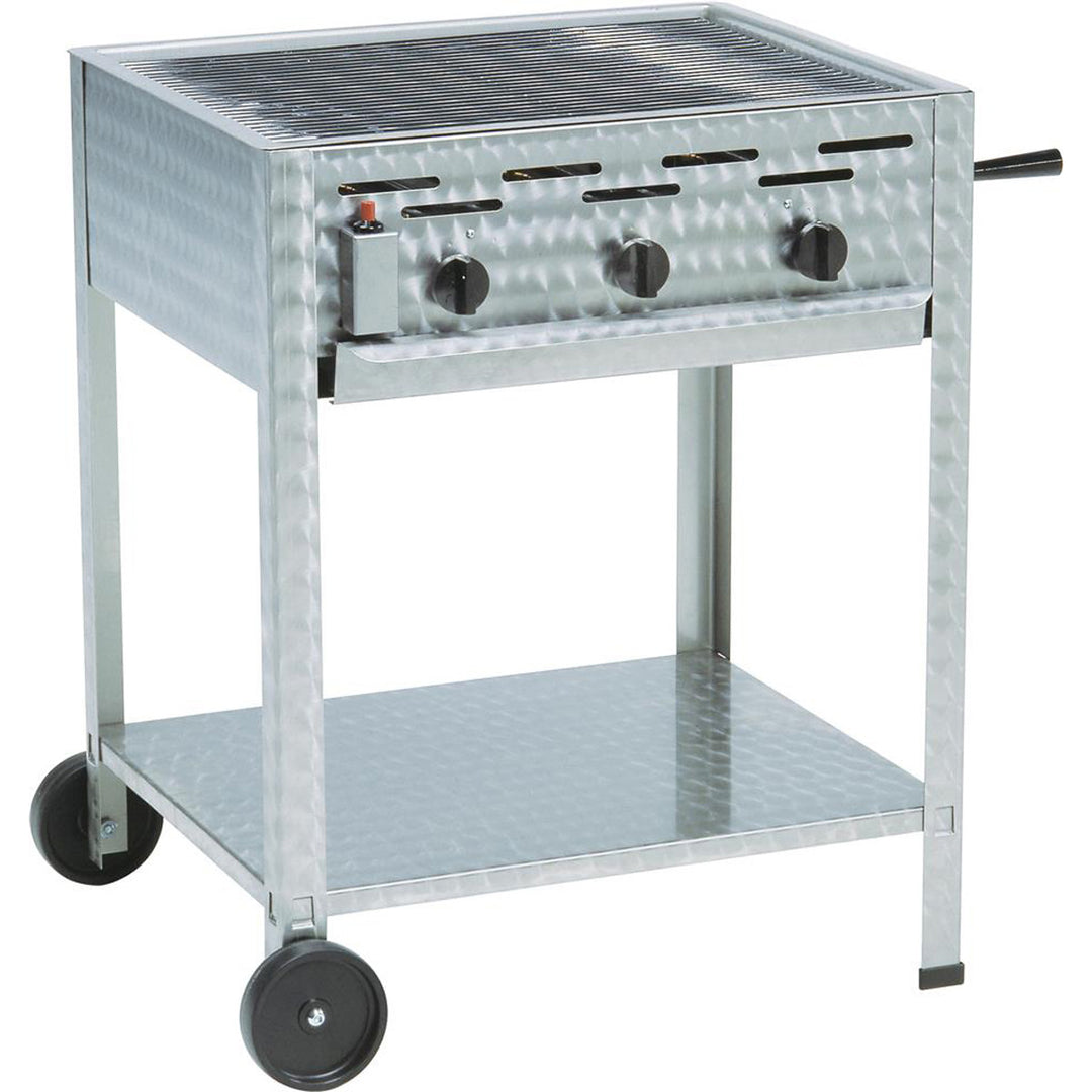 Produktbillede af Gasgrill 3 blus m/rist 30-37mb Komplet på tilbud