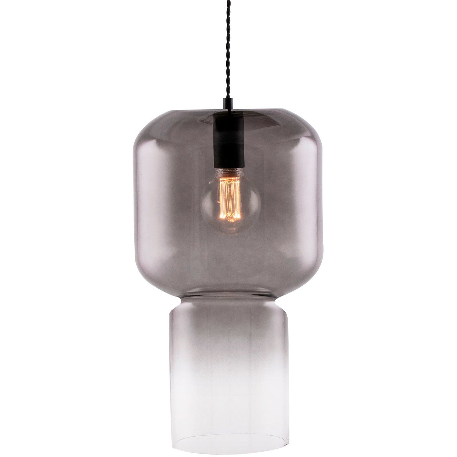 Globen lighting Globen lighting Nog Pendel, røg – produktbillede (Lampe)