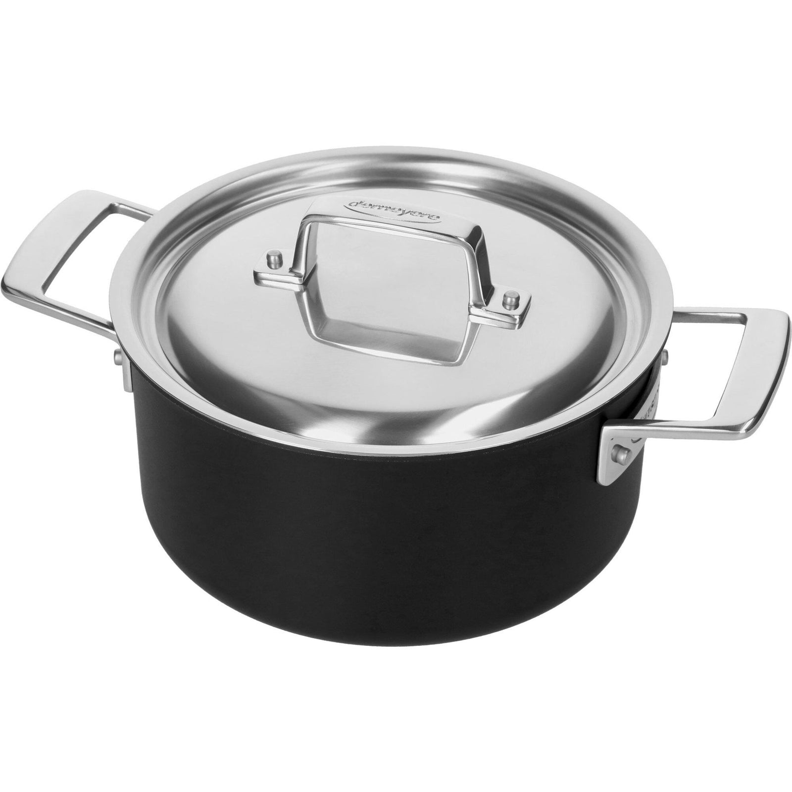 Demeyere Demeyere Black 5 gryde 20 cm – detaljebillede (Gryder)