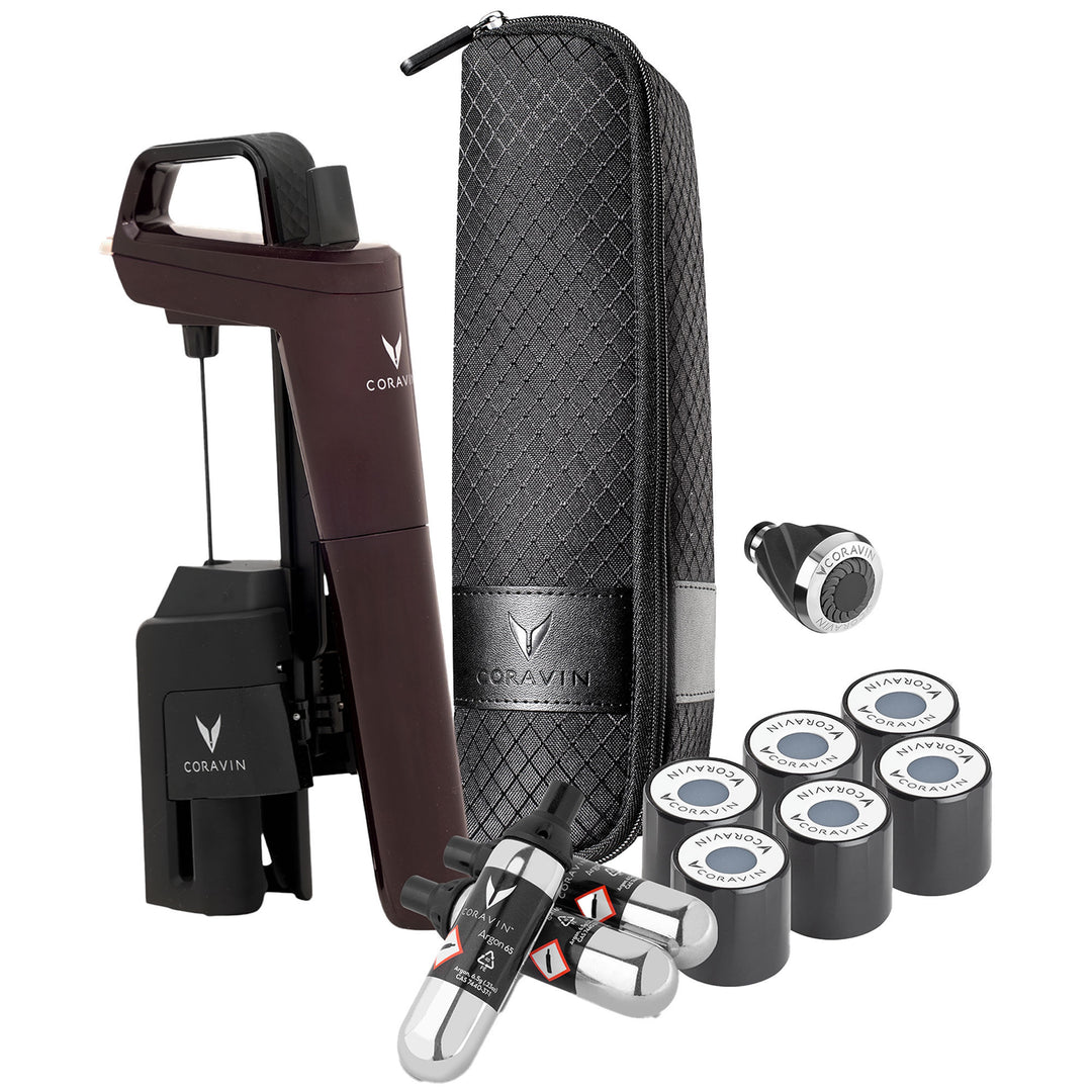 Coravin Coravin Timeless Six+ vinkonserveringssystem, rød ❤ vinkelbillede (Vin & Bar)