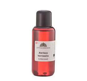 Detaljeret produktbillede af Urtegaarden Abrikoskerneolie ØKO 100ml. på tilbud