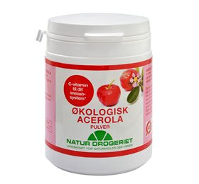 Produktbillede af ND Acerola C-pulver Ø 100 g. på tilbud