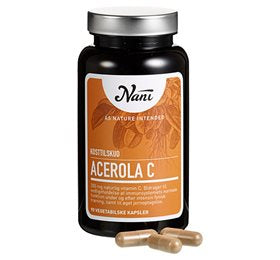 Produktbillede af Nani Acerola C-vitamin 90 kap. på tilbud