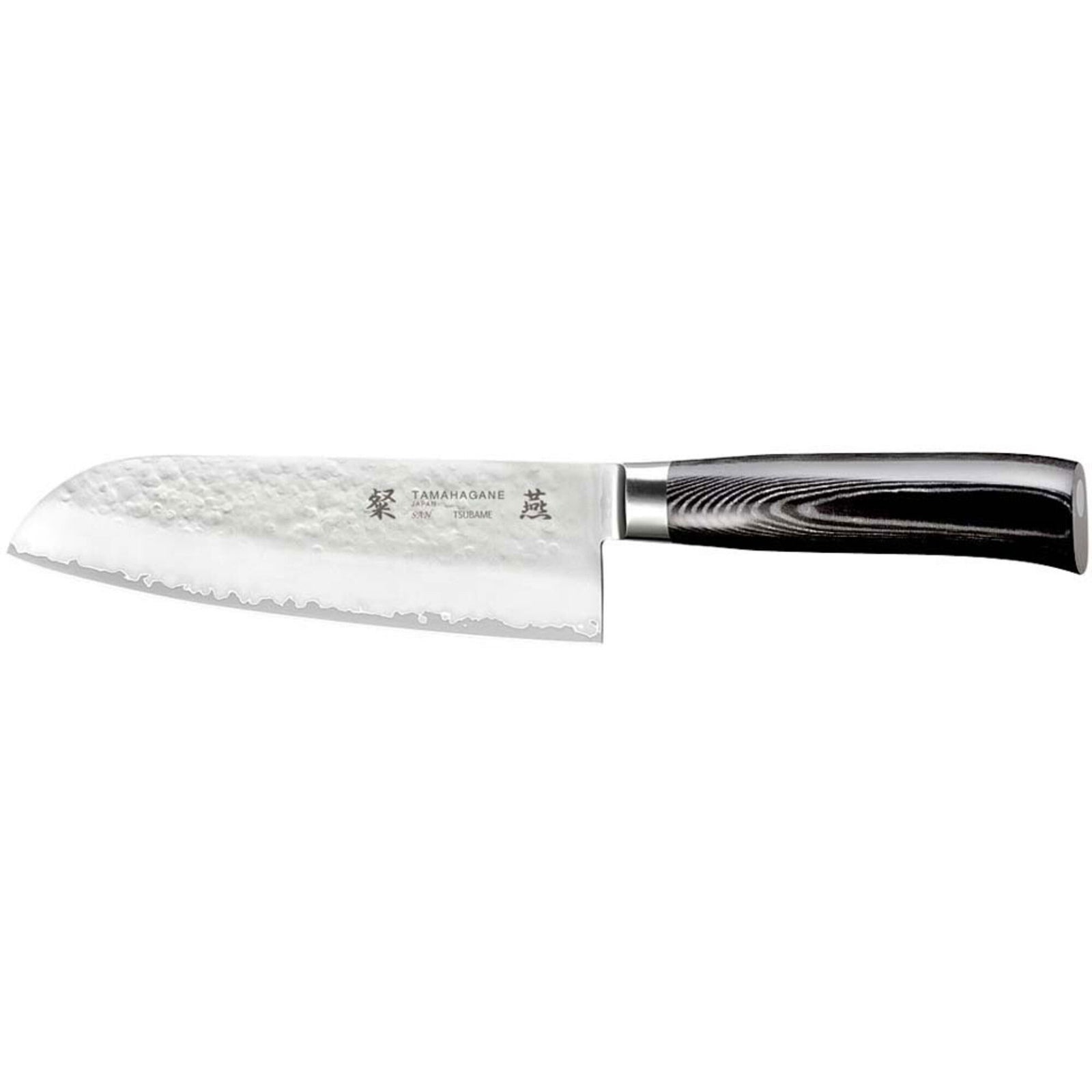 Tamahagane Tamahagane SAN Tsubame Santokukniv 17,5 cm. ❤ produktbillede i kategorien Santokuknive