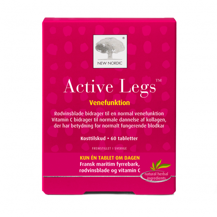 Produktbillede af New Nordic Active Legs 60 tabl. på tilbud