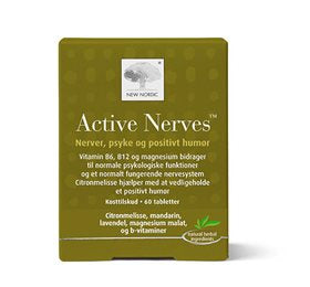 Produktbillede af New Nordic Active Nerves 60 Tabl. på tilbud