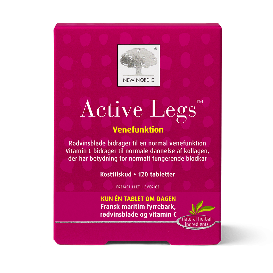 New Nordic Active Legs 120 tabl. DATOVARE 02/2025
