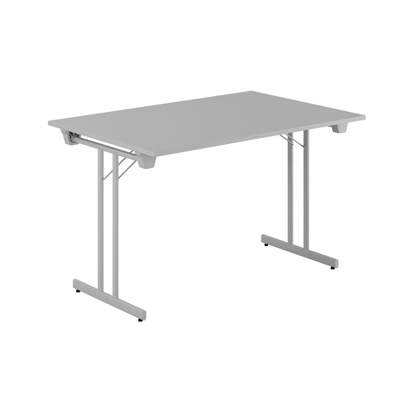 Produktbillede af Dinner Style 120x80cm Sammenklappeligt bord Grå-grå på tilbud