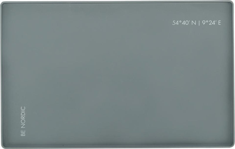 Trixie - BE NORDIC skålunderlag, silikone, grå - 2 størrelser - 48 x 30 cm » Kæmpe udvalg i Trixie » Billig fragt og hurtig levering 2 - 5 hverdage - Varenummer: BGH-48710028984650 / Ean: &