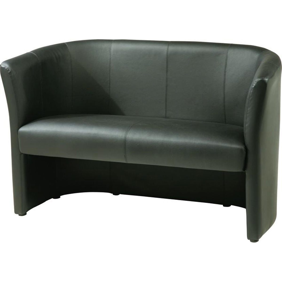 Produktbillede af CLUB 2 pers sofa sort på tilbud