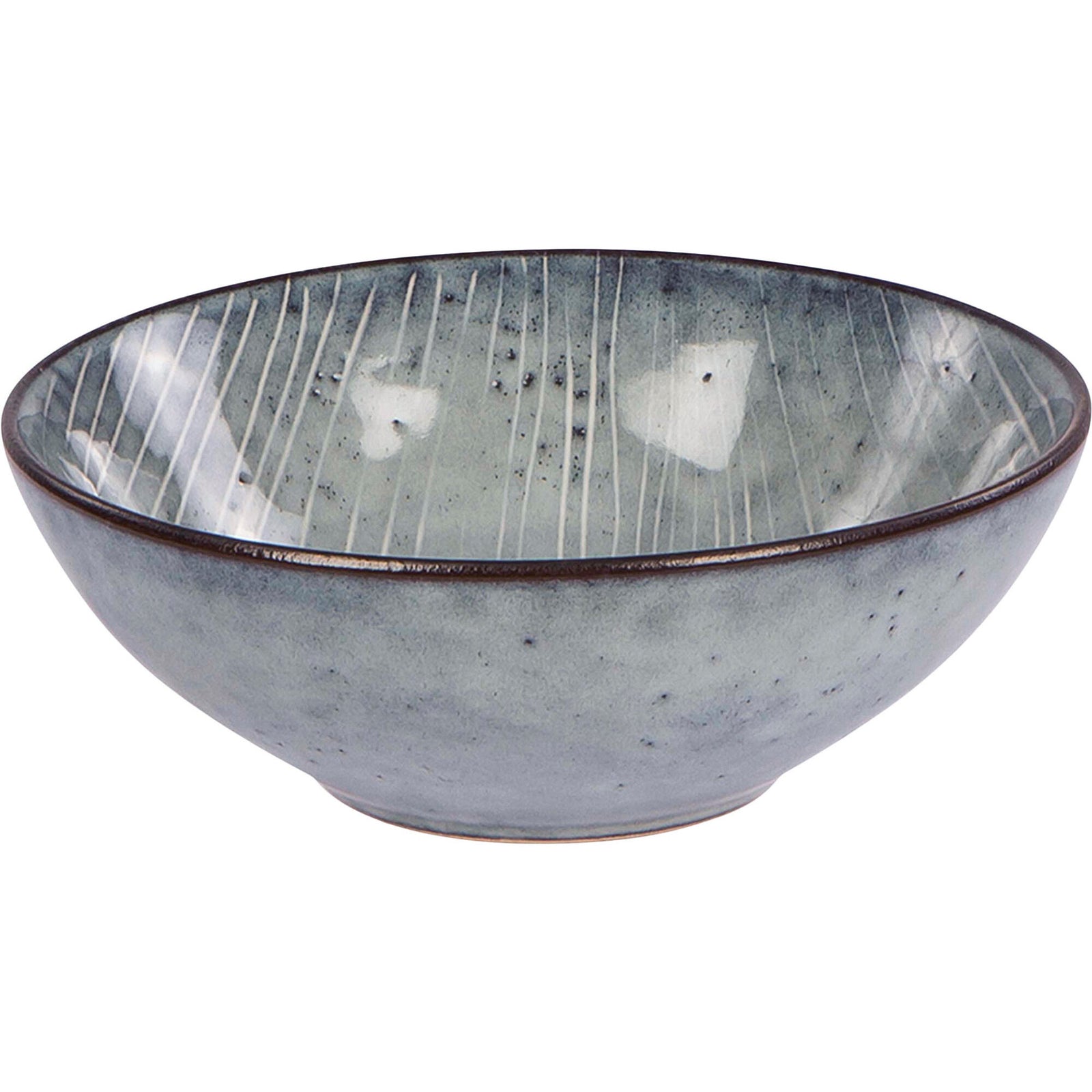Broste Broste Skål i stentøj Nordic Sea, 17 X 6 cm ❤ frontbillede (Skål)