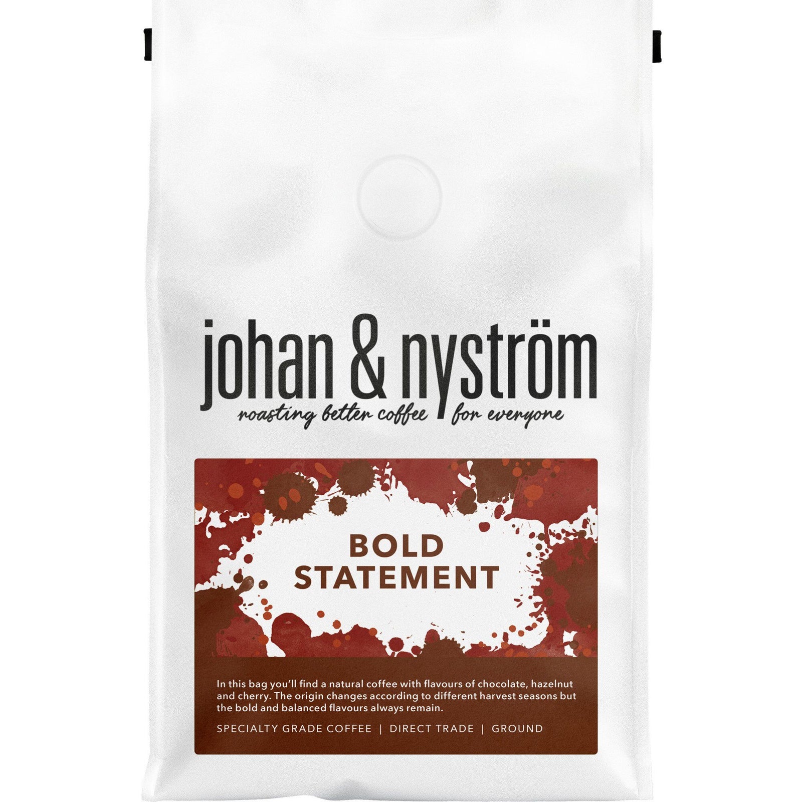 Johan & nyström Johan & Nyström Brazil Fortaleza Hele Bønner 250 g – produktbillede (Kaffebønner)