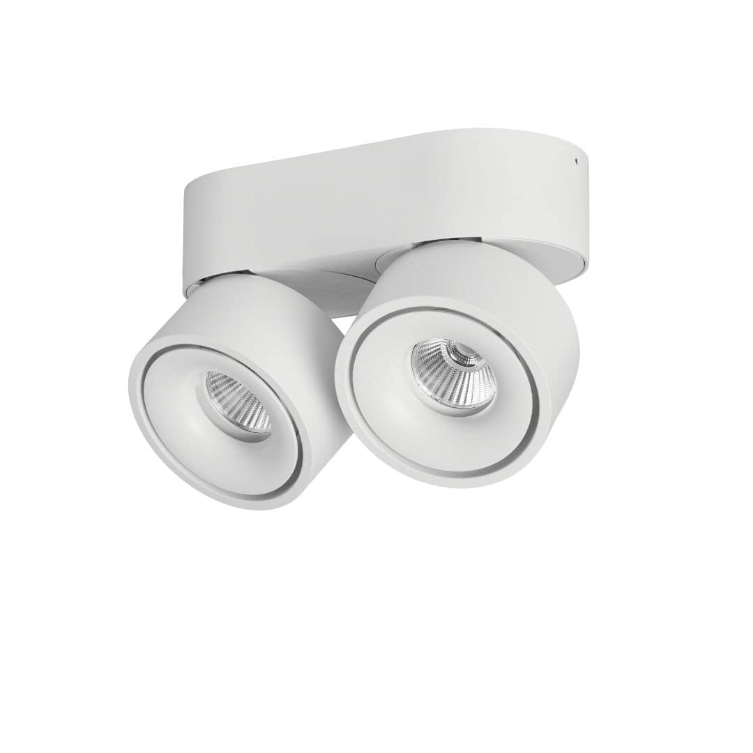 Produktbillede af Aim Double Spot Hvid Loom Design i premium kvalitet