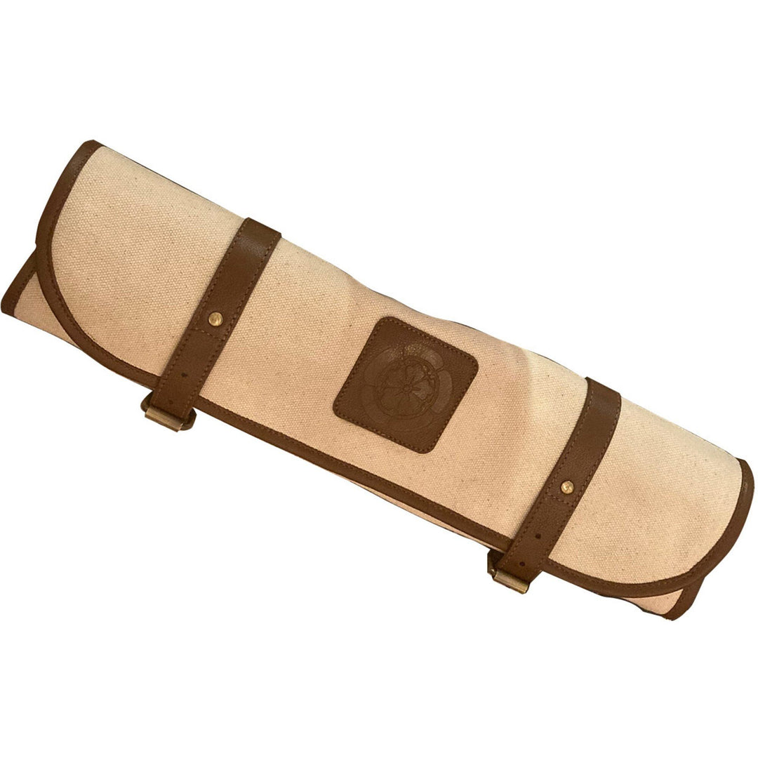 Suncraft Suncraft Surudoi knivrulle, kanvas, 6 knive ❤ frontbillede (Knivtaske)