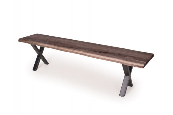 Produktbillede af Akita Bænk Eg Mørk olie 40x180 cm på tilbud i høj kvalitet