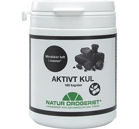 Produktbillede af ND Aktivt kul 180 kap. på tilbud